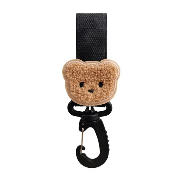 Hooks for Diaper Bag Stroller Strap with Clip Pram Pet Cart Hook for Hanging Shopping Bags Handbag