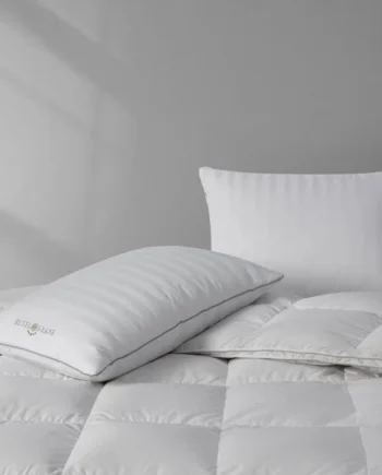 Hotel Grand Feather & Down Rolled Pillow, 2 Pack