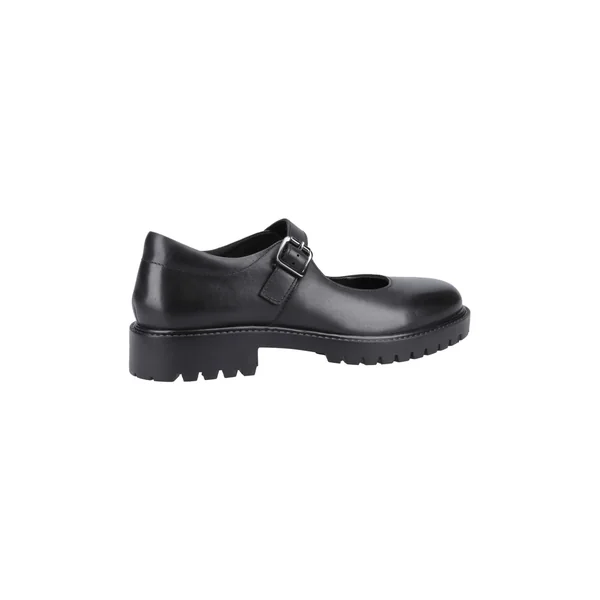 Hush Puppies Girls Black Aurora Senior School Shoes (Older 3-5)