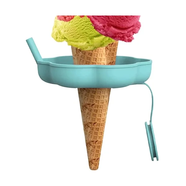 Ice Pop Holders for Kids Reusable Silicone Drip Catcher Stand | Freeze Pop Sleeve With Straw for Kids Girls Hot Day Summer Desserts Yogurt Travel Homemade Outdoor Freezer