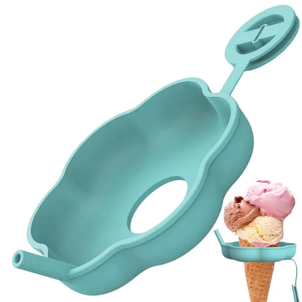 Ice Pop Holders for Kids Silicone Drip Catcher Stand Sleeves | Cone Holder Catcher for Boys Girls Hot Summer Days Desserts Yogurt Homemade Freezer Travel Outdoor