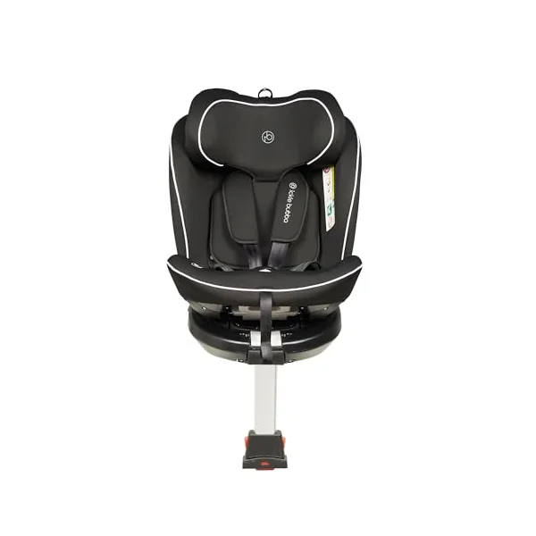 Ickle Bubba Radial i-Size Plus 360°, ISOFIX Rotating Car Seat (Black) | Birth to 150cm (Approx. 12 years), Rear & Forward Facing, Memory Foam Headrest, Side Impact Protection. Meets ECE R129