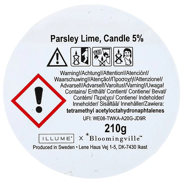 ILLUME x Bloomingville No.1 Candle - Parsley Lime