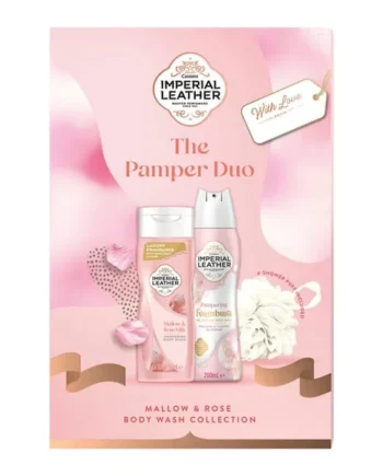 Imperial Leather The Pamper Duo Mallow & Rose Body Wash Collection
