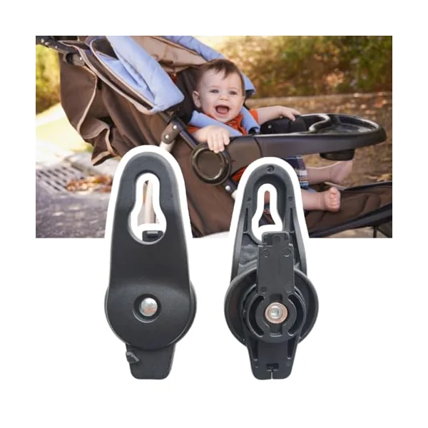 Infant Carriage Sunshade Holder Clip GeneralBaby Pram Shade Fastener Canopy Fixation Clip provideStable