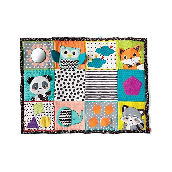 Infantino Fold & Go Giant Discovery Mat Big playmat for Babies and Toddlers