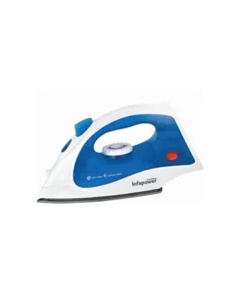 Infapower X601 Steam Iron, 1400W, Teflon Soleplate - Blue/White
