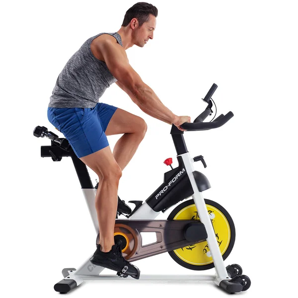 Installed ProForm Tour De France CLC Indoor Cycle with iFit Coach Subscription