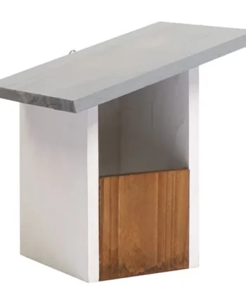 Jardin Wooden Bird House - White