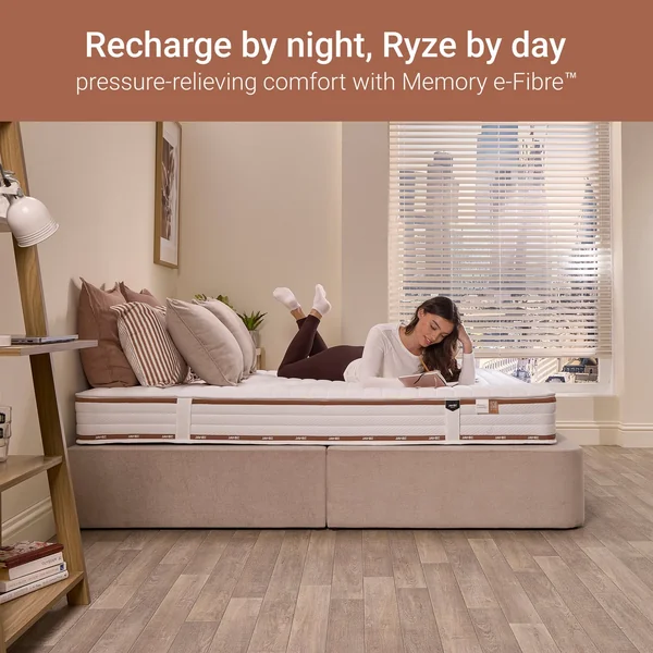 Jay-Be Ryze Memory e-Fibre Mattress - Single