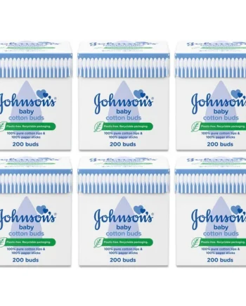 Johnson's Cotton Buds, 6 x 200 Pack