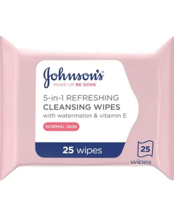 Johnsons Make-Up Be Gone 5-in-1 Refreshing Cleansing Wipes 25s