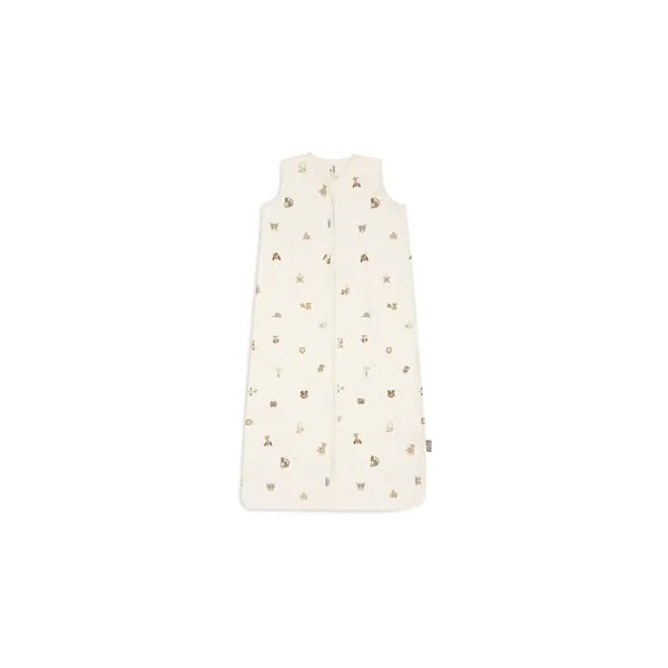 Jollein Jersey Baby Sleeping Bag - Animal Friends - 70cm - 100% Cotton - 0.5 TOG - Summer Baby Sleeping Bag - OEKO-TEX Certified
