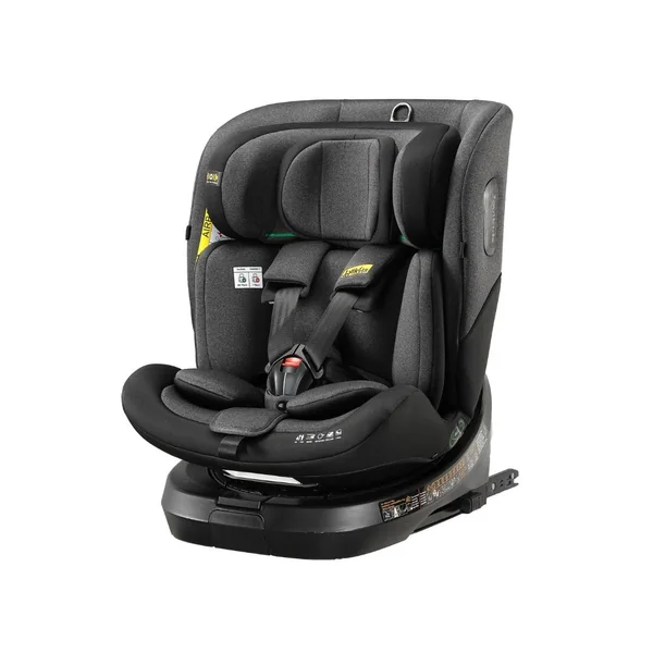 Jovikids Ranger TT 360° Baby car seat | 3-in-1 Convertible, ISOFIX, ECE R129, 40-150cm ( Birth - 12 Years, 0-36kg), i-Size, Rear-Facing, Reclinable, Girls (Black)