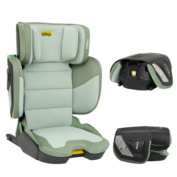 Jovikids Rober Portable Highback Booster i-Size 100–150cm in Green