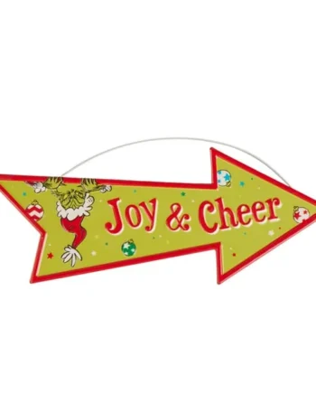 Joy & Cheer Grinch Sign