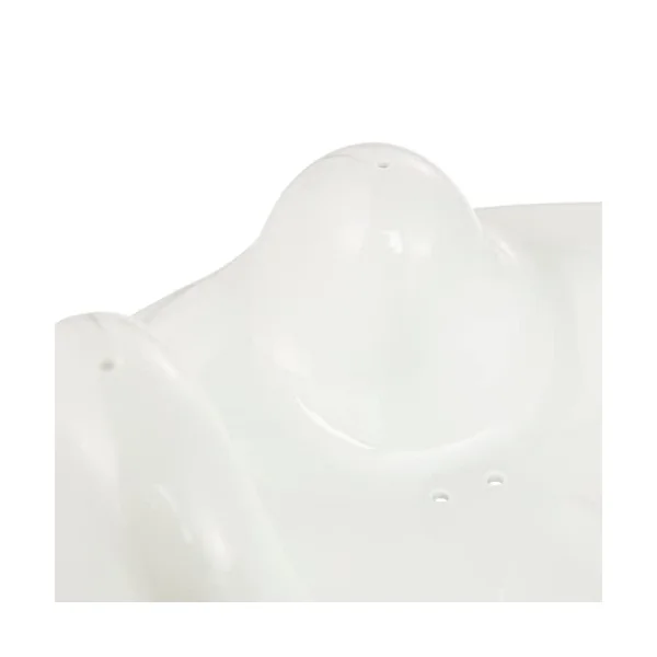 keeeper Disney Winnie the Pooh Anatomical Baby Bath Seat, for 0 to 6 Months, Anti-Slip Rubber Feet, Leon, White