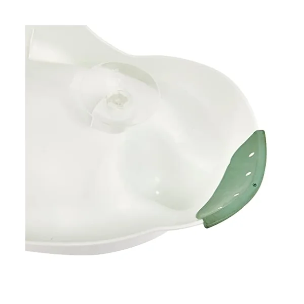 keeeper Disney Winnie the Pooh Anatomical Baby Bath Seat, for 0 to 6 Months, Anti-Slip Rubber Feet, Leon, White