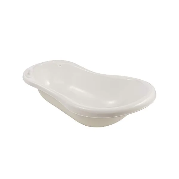 keeeper Hippo Ergonomic Baby Bath, From 0 to 12 months, 100 cm, Wiktoria, White