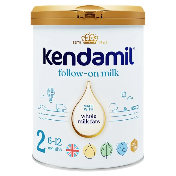 Kendamil 2 Follow On Baby Infant Milk Formula Powder 6-12 Months 800g