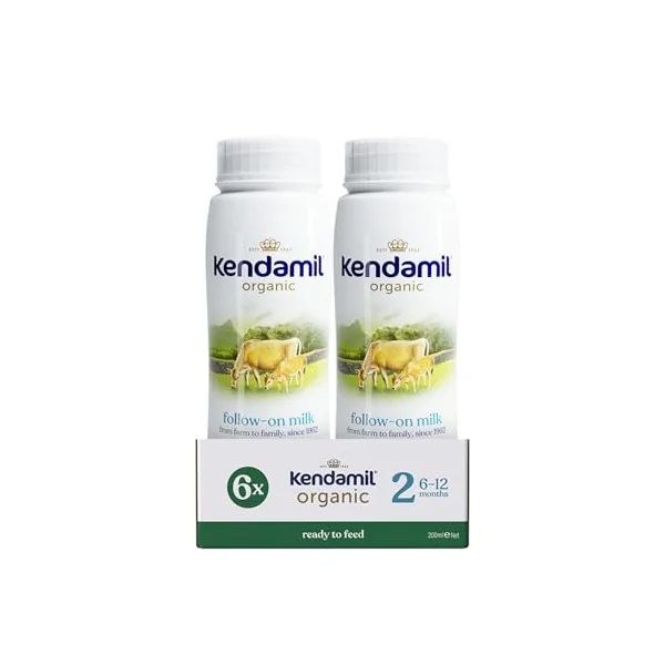 Kendamil Organic Ready to Feed Follow On Milk 6x200ml