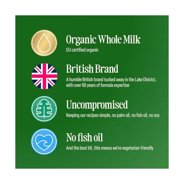 Kendamil Organic Ready to Feed Follow On Milk 6x200ml