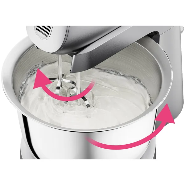 Kenwood HMP54.000.SI Chefette Hand and Stand Mixer - Silver