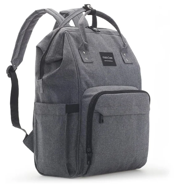 KiddyCare Multipurpose Waterproof Baby Changing Backpack | Unisex, Stylish Maternity Bag - Dark Gray