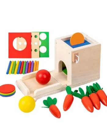 Kids Activity Cube For Toddler Set For Infant Early Learning Preschool Color Sorting Learning Cognitive Skill Building