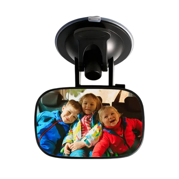 Kids Car Mirror 360 Degree Rotation Automotive Glass | 360 Degree Rotation Mirror Car Seat Rear Facing for Automotive SUV Truck Backseat Travel Observation