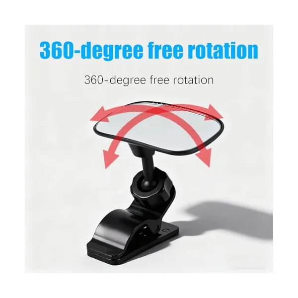 Kids Car Mirror 360 Degree Rotation Glass | 360 Degree Rotatio Kids Car Seat Mirror Rear Facing for SUV Truck Backseat Travel Viewing Road Trips