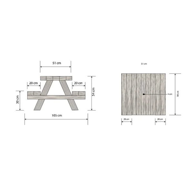 Kids Picnic Table