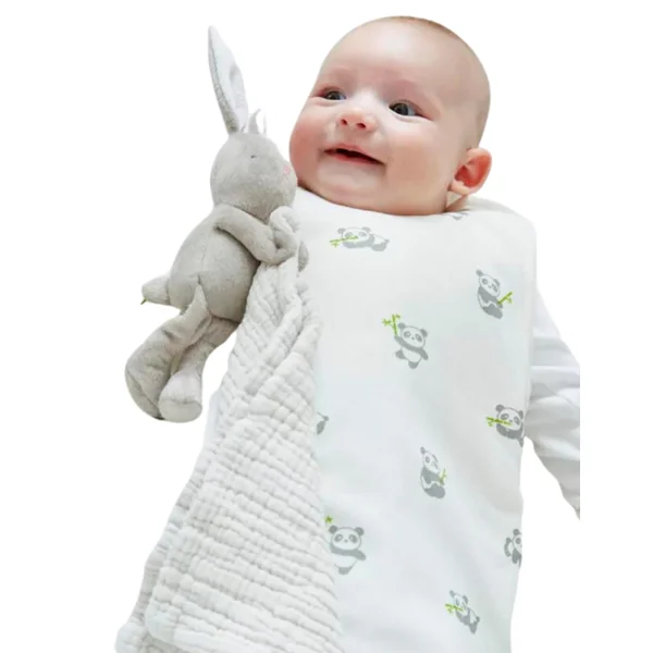 KIKI & SEBBY® 2.5 TOG Sleeping Bag 0-6 Months, Ultra Soft Honeycomb Jersey Cotton Baby Wearable Blanket with Adjustable Shoulder Snaps, Side Zipper for Easy Diaper Changes, Ideal for Room Temperatures