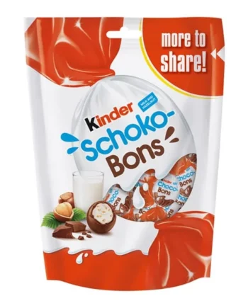 Kinder Milk and Hazelnut Schoko Bons 200g