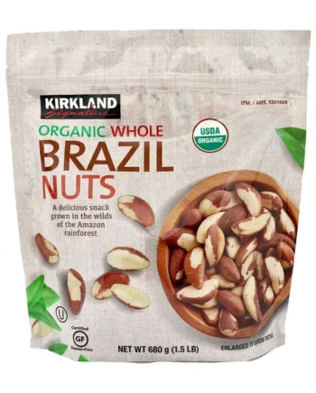 Kirkland Signature Organic Brazil Nuts, 680g