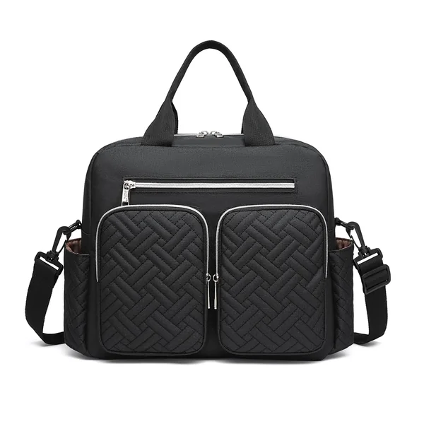 Kono Baby Changing Bag Multi-Functional Nappy Tote with Stroller Straps | 3 Insulated Bottle Pockets, Wet Dry Separation, Water Resistant Diaper Bag, Ideal Maternity Hospital Bag for Mum and Dad