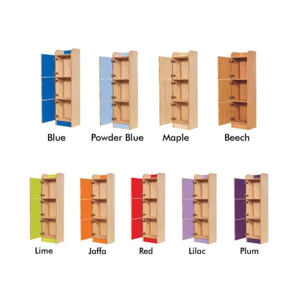 Kubbyclass Locker - Three Door
