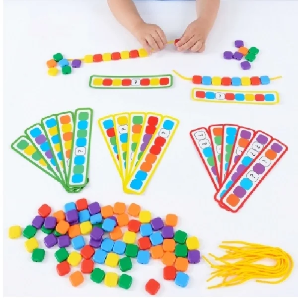 Lacing Colour Sequence Beads