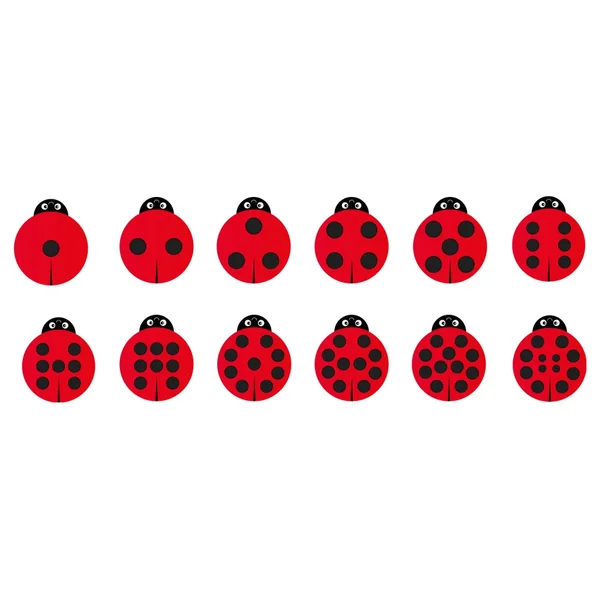 Ladybird Counting Cushions