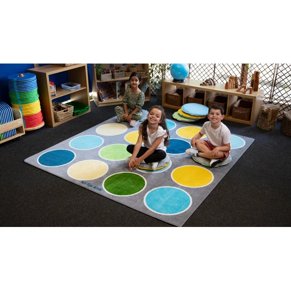 Lake Circles Placement Carpet 2x2m