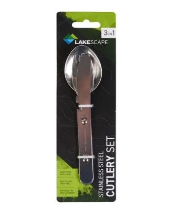 Lakescape 3in1 Stainless Steel Cutlery Set