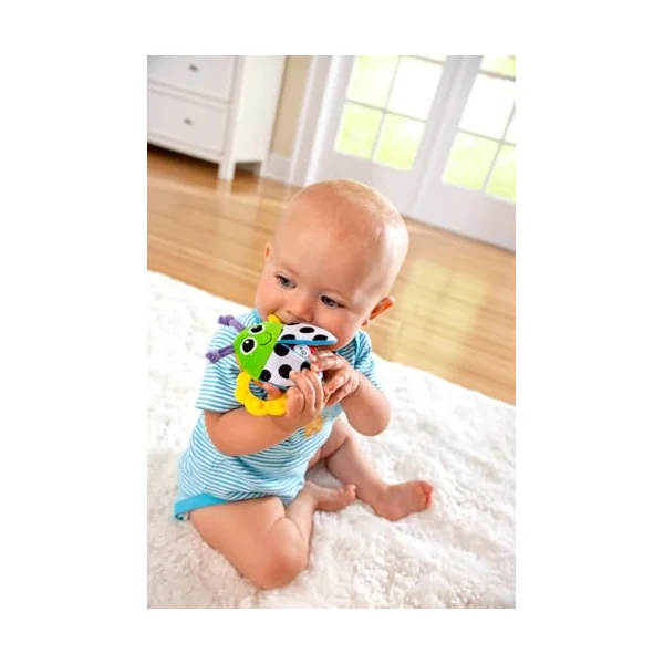 Lamaze High Contrast Flip-flop Bug Rattle