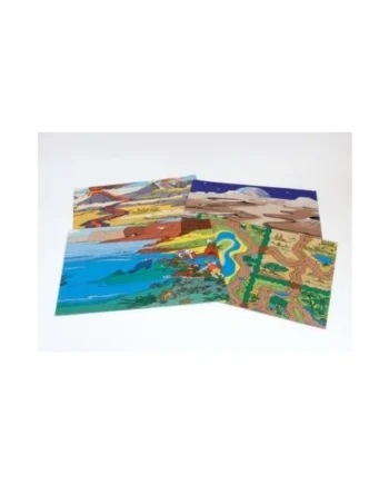 Landscapes Play Mats Pk4