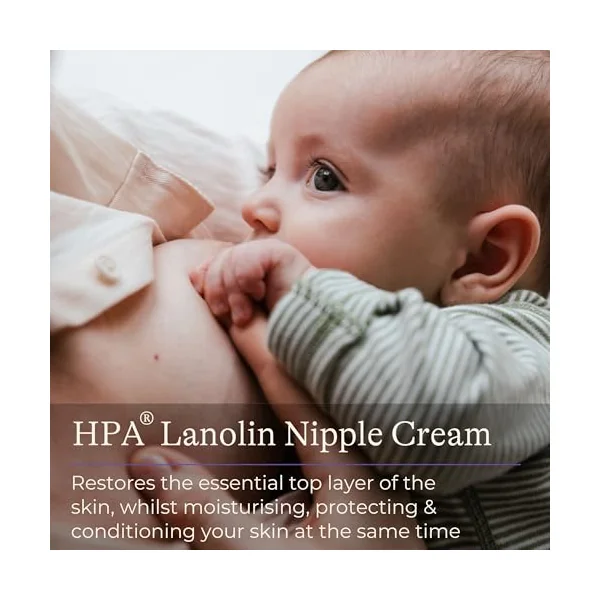 Lansinoh HPA Lanolin Nipple Cream - 3 x 7ml - 100% Natural Hypoallergenic | Sore Nipples Cracked Skin Breast Feeding Tasteless & Odourless BPA BPS-free Breastfeeding Hospital Nappy Bag Essentials