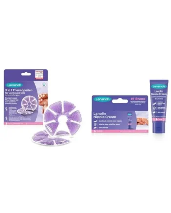 Lansinoh Therapearl 3-in-1 Breast Therapy for Breastfeeding mums & HPA Lanolin Nipple Cream 40ml for Breastfeeding New mums