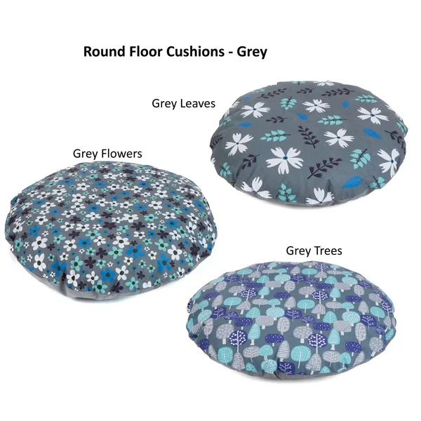 Large Round Floor Cushions