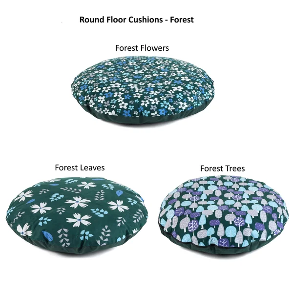 Large Round Floor Cushions