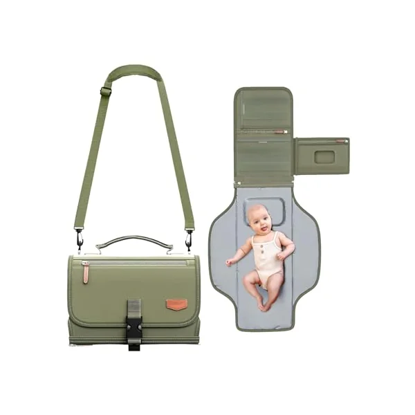 Large Size Waterproof Baby Changing Pad Easy to Clean and Carry Diaper Changer Cushion for Home or Travel Outdoor Diaper Changing Mat