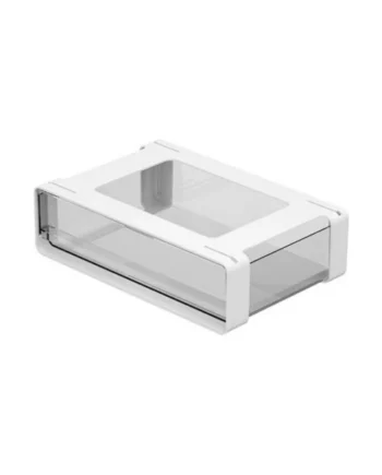 Large White Pull Out Under Cabinet Drawer Slide Out Shelf Storage