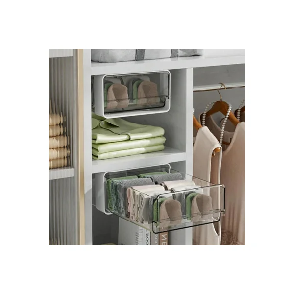 Large White Pull Out Under Cabinet Drawer Slide Out Shelf Storage